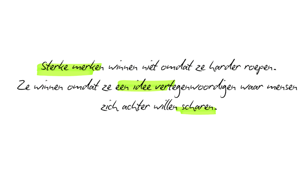 merk positioneren